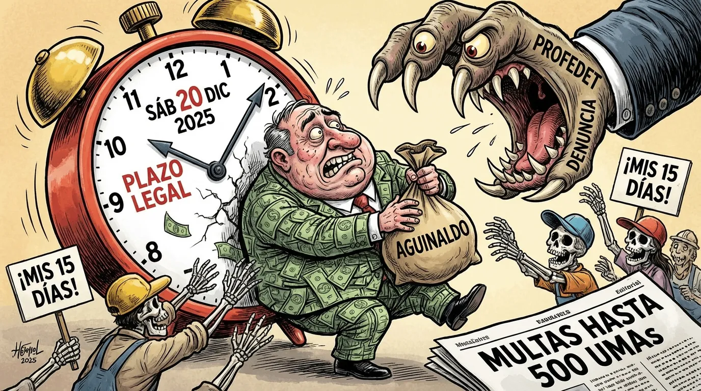 Aguinaldo 2025: el 20 de diciembre vence el plazo para pagarlo